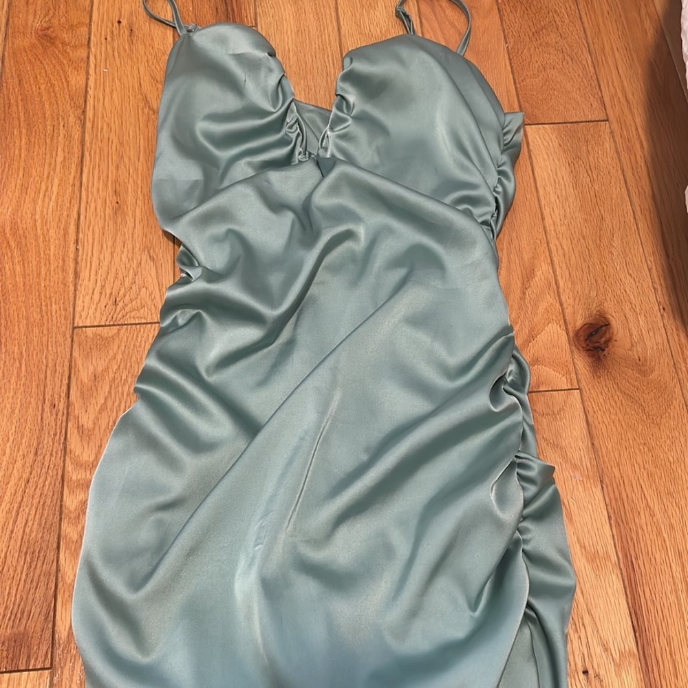 Silk Mini Dress